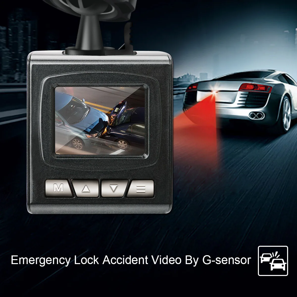 New Style Illicit Model Ultra-High-definition 1080P Driving Recorder 1.5-Inch Mini Vehicle Data Recorder Parking Surveillance