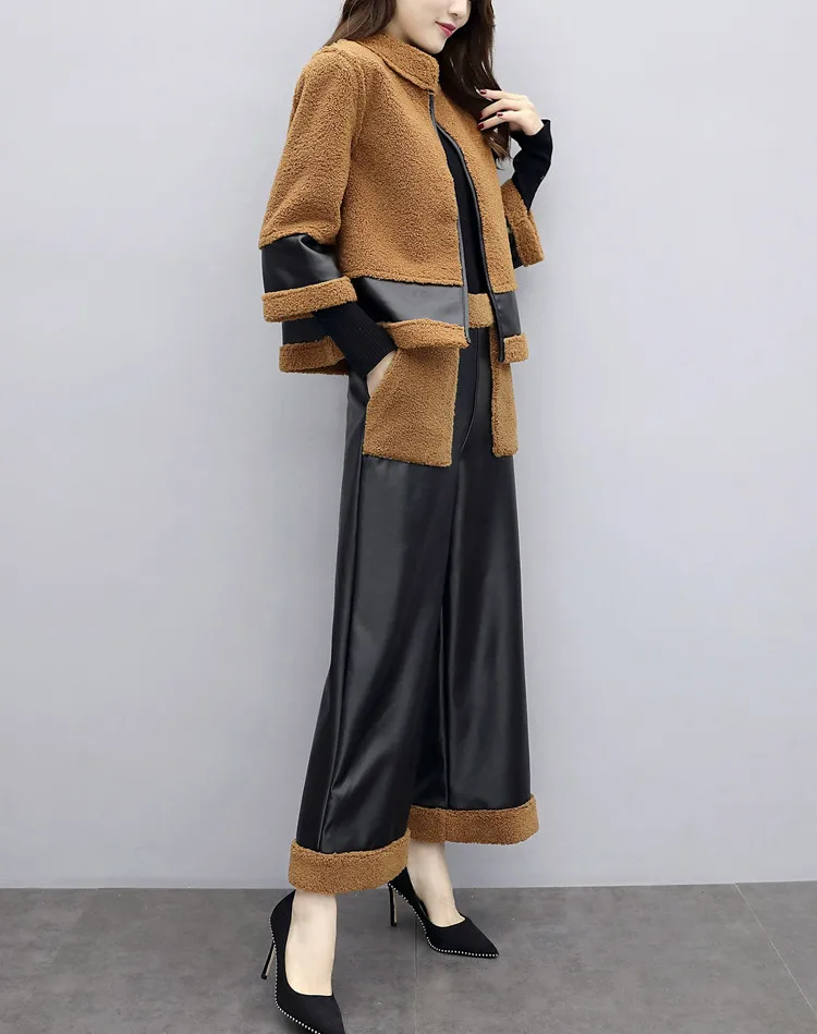 Для женщин комплект 2 из двух предметов Босоножки искусственной PU кожи Топ +