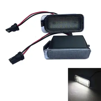 

2PCS LED License Plate Light Lamp For Ford Kuga Fiesta Focus Galaxy C-MAX