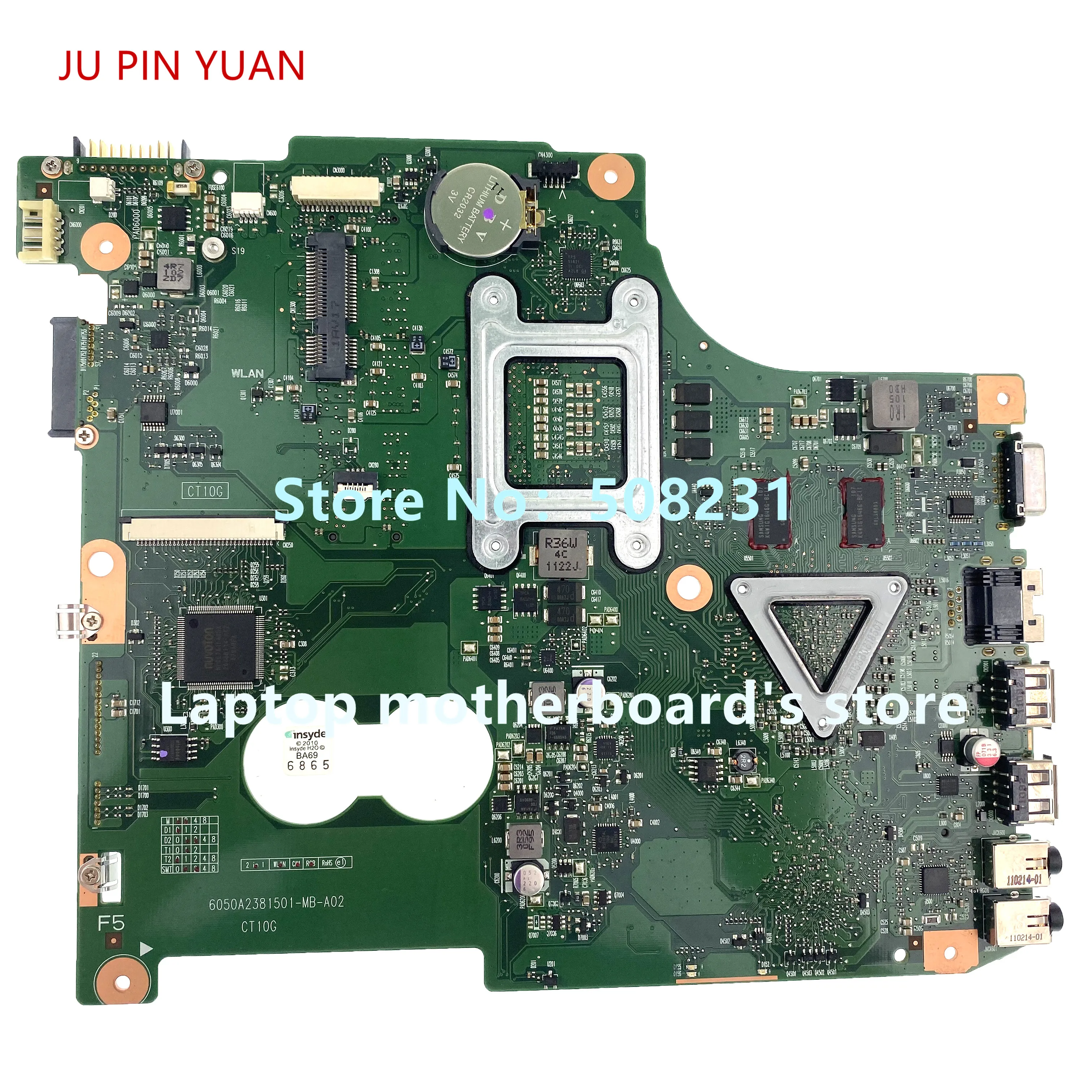 para Toshiba Satélite C600 Computador Portátil Placa-mãe 100% Totalmente Testado V000238030 Placa-mãe para notebook - Imagem 3