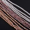 100% Natural Freshwater Pearl Rice Shape Beads for Jewelry Making DIY Bracelet Necklace 3-4mm ► Photo 3/6