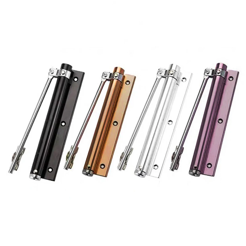 

Automatic Door Self-Closing Hinge Stainless Material With Matching Parts Door Hardware Home Improvement