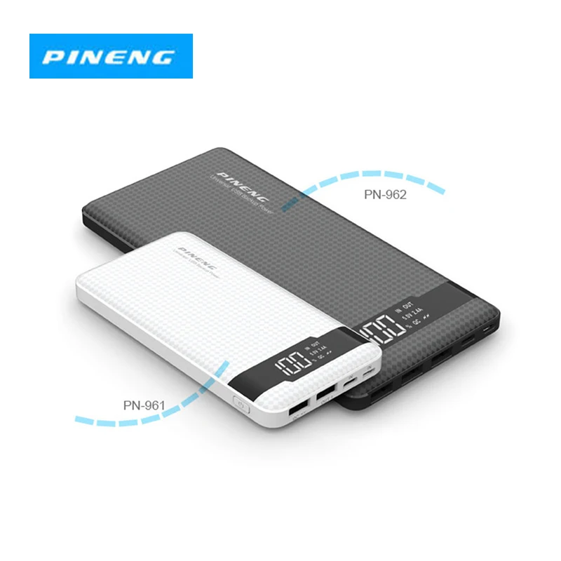 Pineng 961/Pineng 962 Quick Charge power Bank Pineng pn961 10000 mAh/pn962 20000 mAh/3 USB выход от Ruassia
