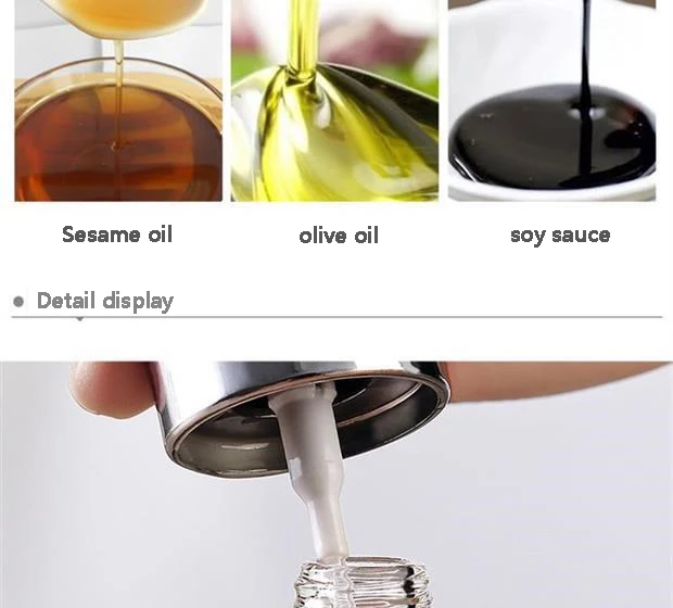 Кухонная техника из нержавеющей стали, спрей для оливкового масла 100 мл, приправа для приготовления масла, уксуса, арахисового масла, соевого соуса, стеклянная бутылка-спрей