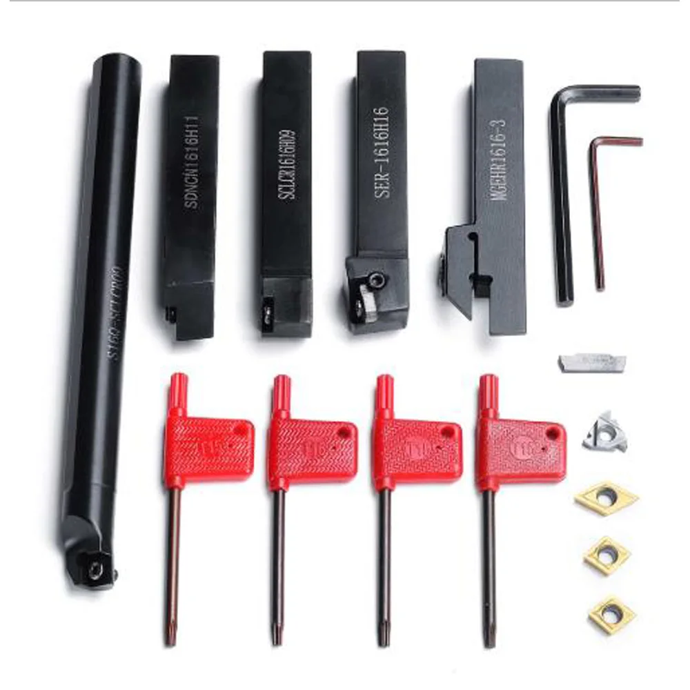 

16mm Turning Tool Holder CNC Shank Allen Wrench Finishing High hardness