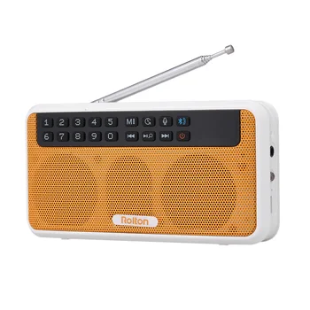 

Rolton E500 Wireless Bluetooth Speaker 6W HiFi Stereo Music Player Portable Digital FM Radio Flashlight Mic Hands-free Record TF