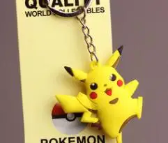 Брелок Monster Key Holder Pokemon Go брелок Подвеска 3D Мини чармандер, Сквиртл Bulbasaur