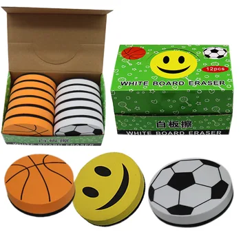

Magnetic WhiteBoard Erasers Chalk Board Eraser Dry Erase for Presentation Boards Writing Record Board Basketball Football
