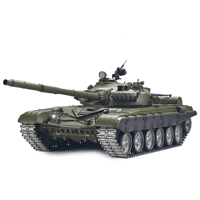 116 metal RC tank war Tiger Russia T72 remote control tank model metal