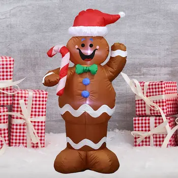 

1.5M Led Inflatable Christmas Snowman Props Home Garden Party Decorate Model Toys