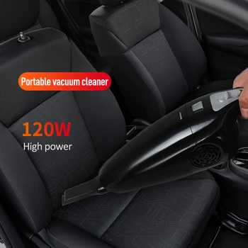 

Car Accessories 12V 120W Auto Vacuum Cleaner Filter High Power Wet and Dry Vacuum Cleaner Car Vacuum Cleaner Home Truck Vehicle