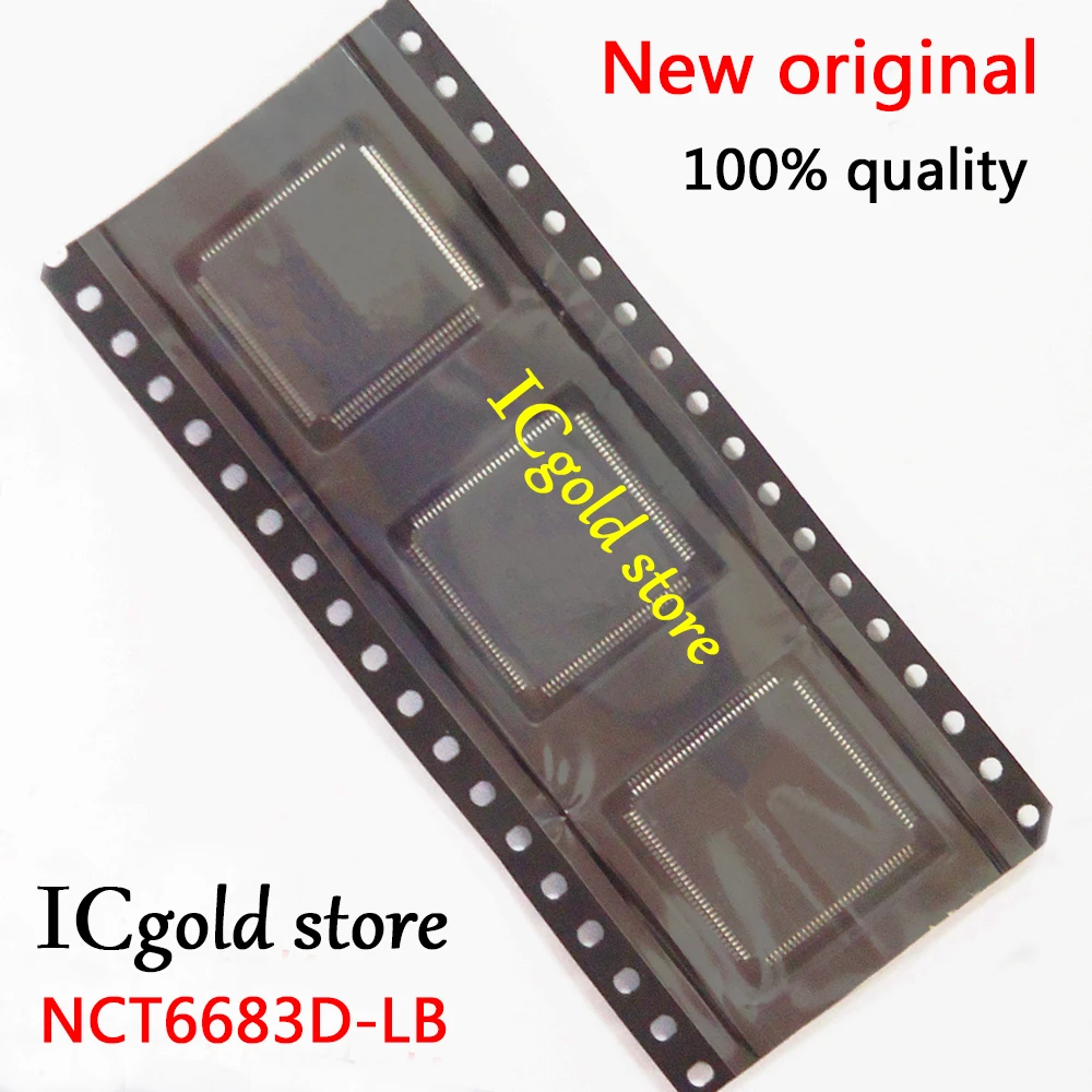 2pcs NCT6683D-LB NCT6683D LB QFP-128 | Электронные компоненты и принадлежности