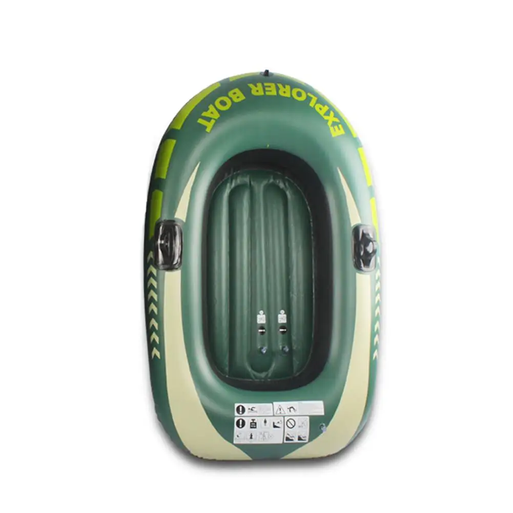 Rubber Boat Thick Wear-resistant Double Iatable Boat 1/2 Person Kayak Fishing Bo