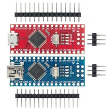 Kontroler Nano z bootloaderem kompatybilny z Nano 3.0, moduł kontrolny dla arduino, CH340, sterownik USB, 16Mhz, Nano v3.0 ATMEGA328P/168P
