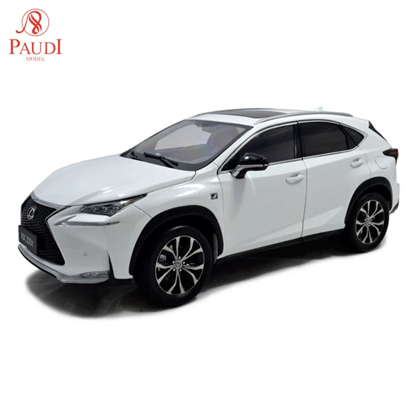 Модель Paudi 1/18 1:18 весы LEXUS NX 200t белый литой модельный автомобиль двери открыть - Цвет: 2516W