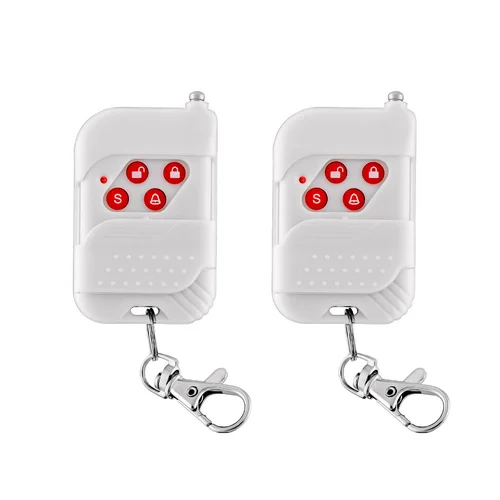 KERUI 99 영역 PSTN 또는 GSM 보안 경보 433mhz 모션 센서 용 무선 원격 제어 키 원격 제어 5