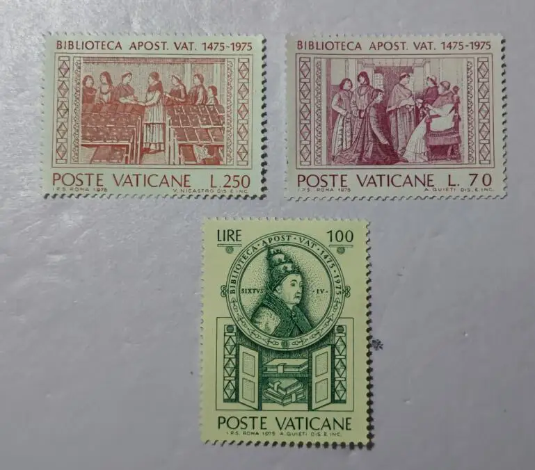 A12 4PCS vatican, 1963， Post Stamps Postage Collection