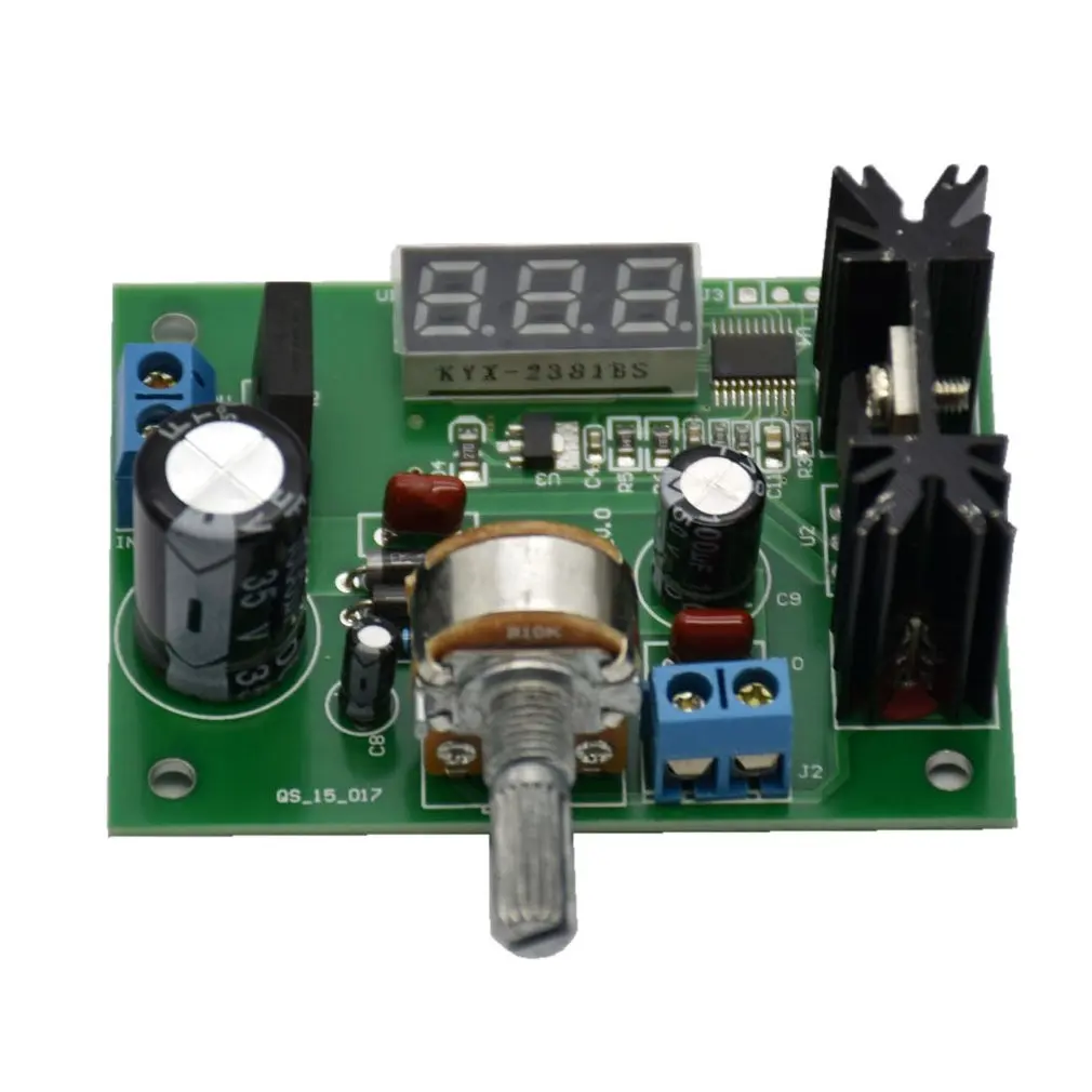 LM317 DC-DC понижающий преобразователь модуль линейной платы LM317 регулируемый регулятор напряжения источник питания
