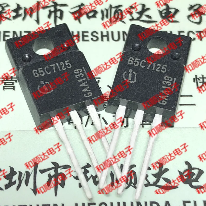 2 шт./IPA65R125C7 65C7125 TO-220F 650V 75A TO220F
