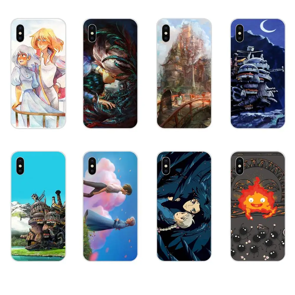 Тройной замок Ghibli Howl для Xiaomi Mi3 Mi4 Mi4C Mi4i Mi5 Mi 5X 6 6X 8 SE Pro Lite A1 Max Mix 2 Note 3 4 | Мобильные