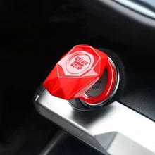 

1x Auto Car SUV Decorative Red Accessories Button Start Switch Protection Cover