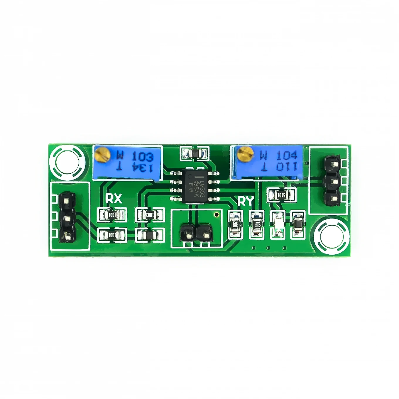 LM358 усилитель слабых сигналов усилитель напряжения вторичный операционный усилитель модуль Одиночный усилитель мощности