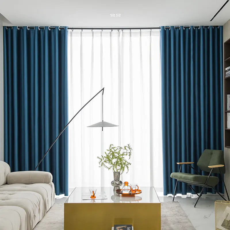 Custom 310cm Solid Blackout Curtains 4