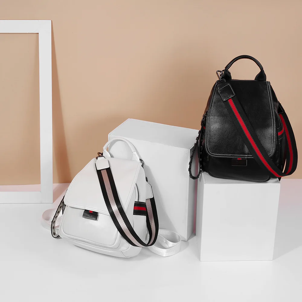 

[-] Bl-1842 [Material] Full-grain Leather [Color] White, Black And White with Pattern