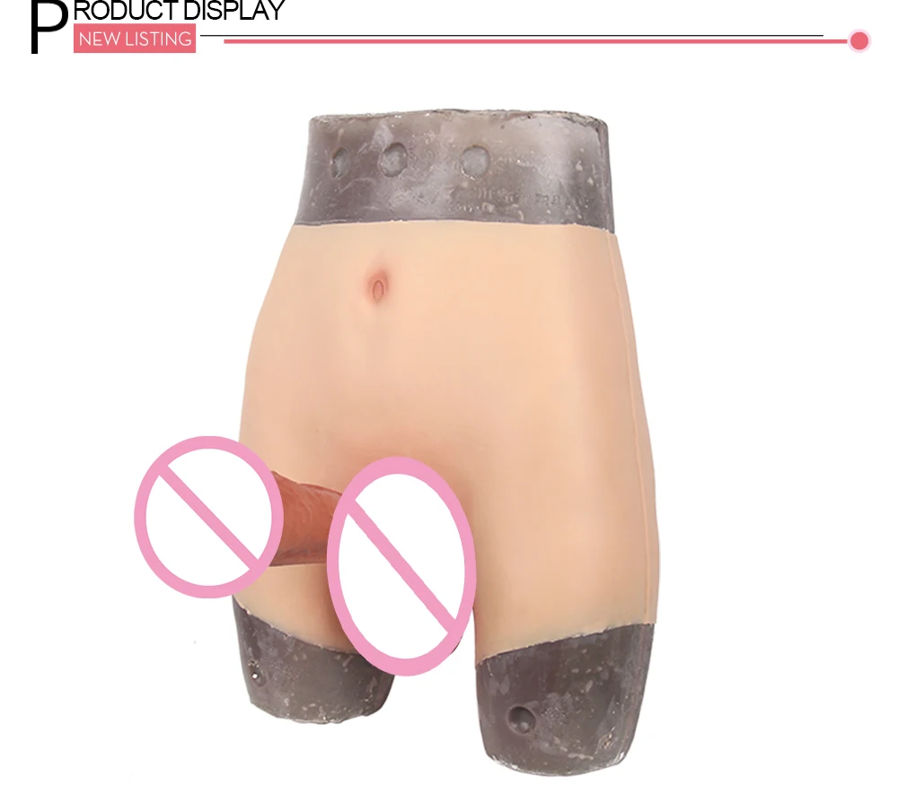 Eyung New 206.5 CM Mushroom Type Big Dildo No Vibrator Realistic Huge Horse Dildos Panties With Penis Adult Toys For Men Woman (6)