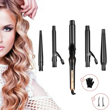 

O'Bella C83 5 in 1 Hair Curling Iron 9-32mm Ceramic Hair Wand Curler Electric Hair Styler Curls Professional Hair Curlers Roller