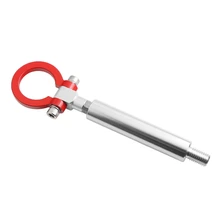 Гоночный автомобиль Прицеп буксировочный бар красный трек гоночный ЧПУ фаркоп буксировочный крюк для Lancer для 6Th Gen Chevy Для Camaro- алюминий