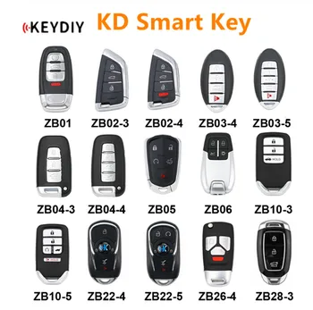 

5pcs KD ZB Smart Key ZB01 ZB02 ZB03 ZB04 ZB05 ZB06 ZB10 ZB22 ZB26 ZB28 Keyless go Remote Car Key for KD KD-x2