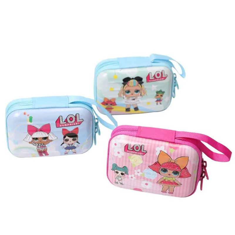 

Newest LoL Surprise Cute Baby Zero Wallet Key Mobile Phone Bag Action Figure Children Best Birthday Gifts