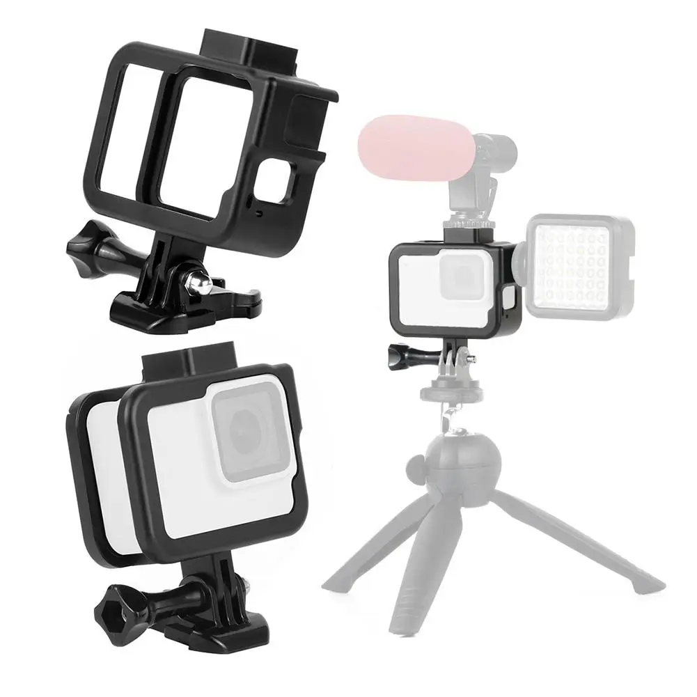 Для камеры Gopro8, алюминиевый сплав, собачья клетка, рама, горячие сапоги на холодную погоду, расширенная фиксированная защитная рамка, аксессуары для корпуса