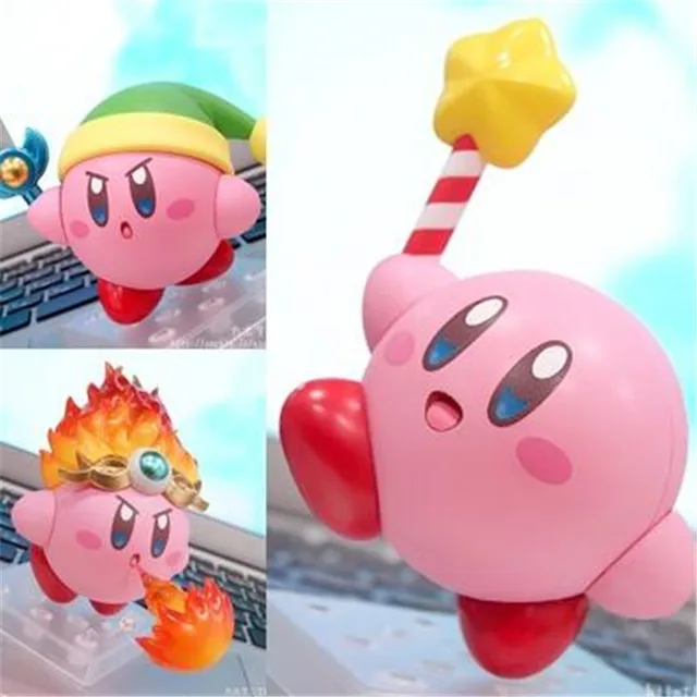 1x Popopo Kirby 4"/10cm PVC Figure Anime Toy Gift Nendoroid #544 Birthday Gift