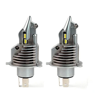 

New Arrival Motorcycle H4 LED Bulbs Canbus Car Headlight 72W 16000LM 6500K CSP Chip Fighter Led Fog Lamp Auto Light automotivo