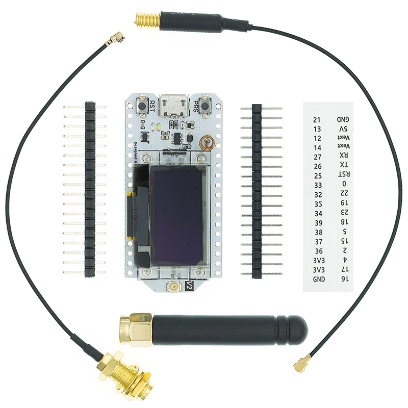 Sx1276 sx1278 esp32 cabine, 868mhz/915mhz/433mhz 0.96 Polegada tela oled azul, bluetooth wifi kit placa de desenvolvimento 32