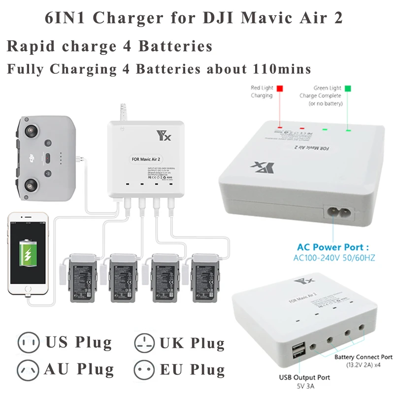 6in1-intelligent-for-dji-mavic-air-2-drones-battery-remote-controller-charger-smart-fast-charging-at-same-time-hub-spare-parts