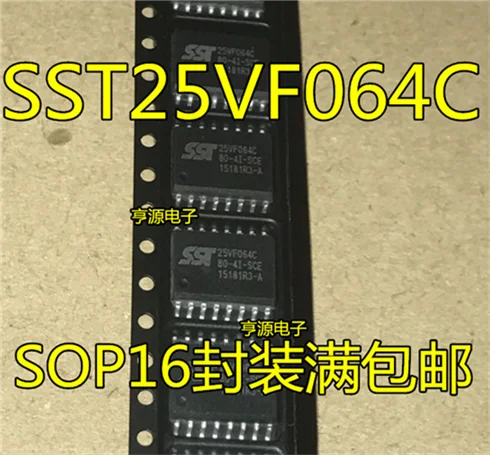 

SST25VF064C SST25VF064C-80-4I-SCE SOP16
