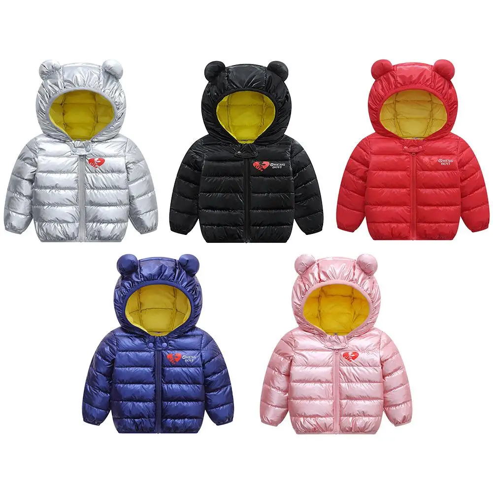 

Children Jacket Coat Baby Girls Boys Coat Kids Jacket Hood Winter Children Jacket Winter Fall Toddler Outerwear 1-12 Year