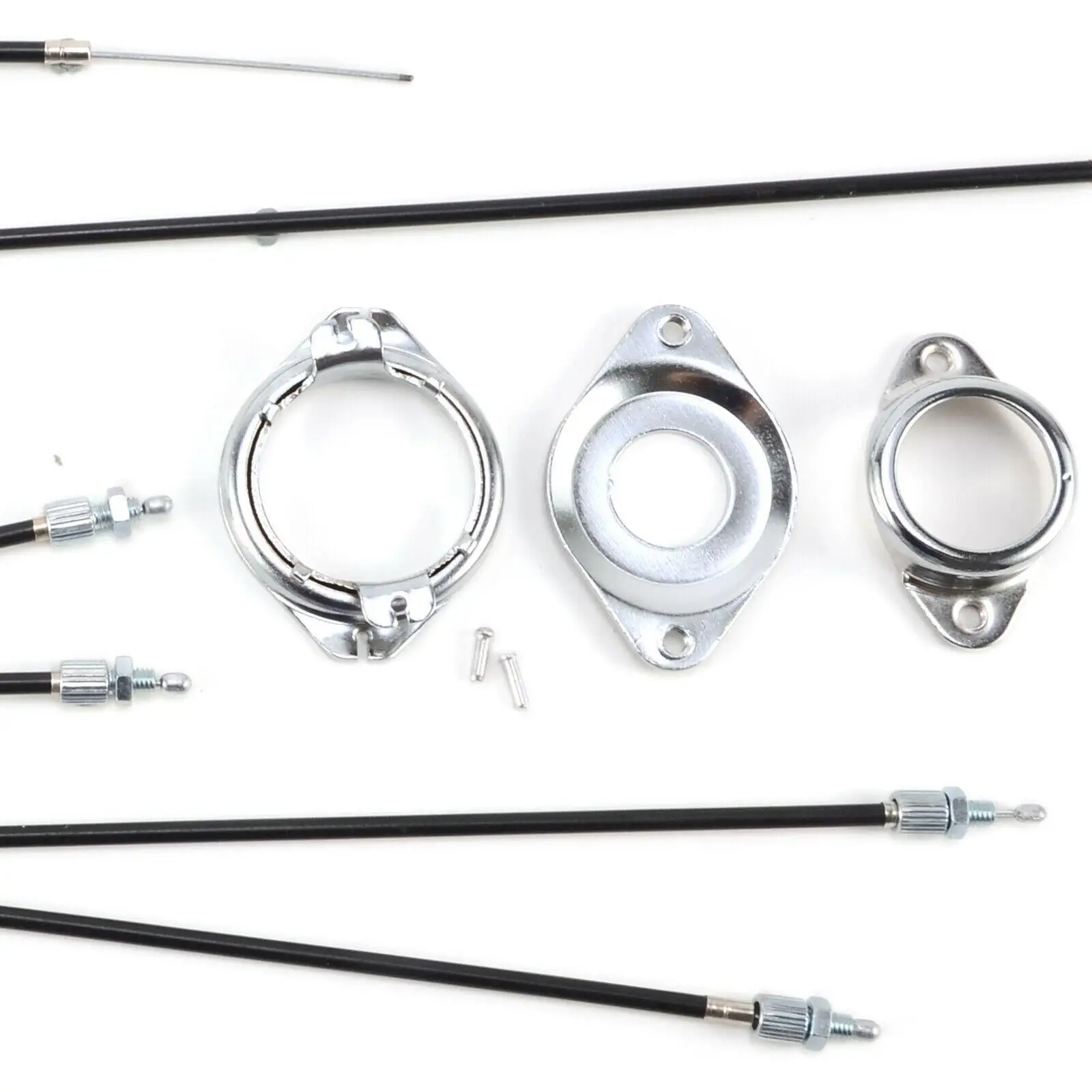 BMX Gyro Brake Cables Front Rear with Rotor Full Detangler Set BMX Gyro Brake Cables Front Rear with Rotor Full Detangler Set