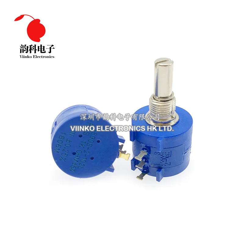 3590S series potentiometer 500 1K 2K 5K 10K 20K 50K 100K ohm 3590S-2-103L 3590S 101 102 103 104 201 202 203 501 502 503 1PCS