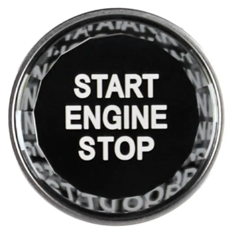 

Crystal Car Engine Start Stop Button Cover for BMW 5 Series F10 F11 2011-2018 for BMW 1 Series F20 F21 2012-2018 25x25x10mm