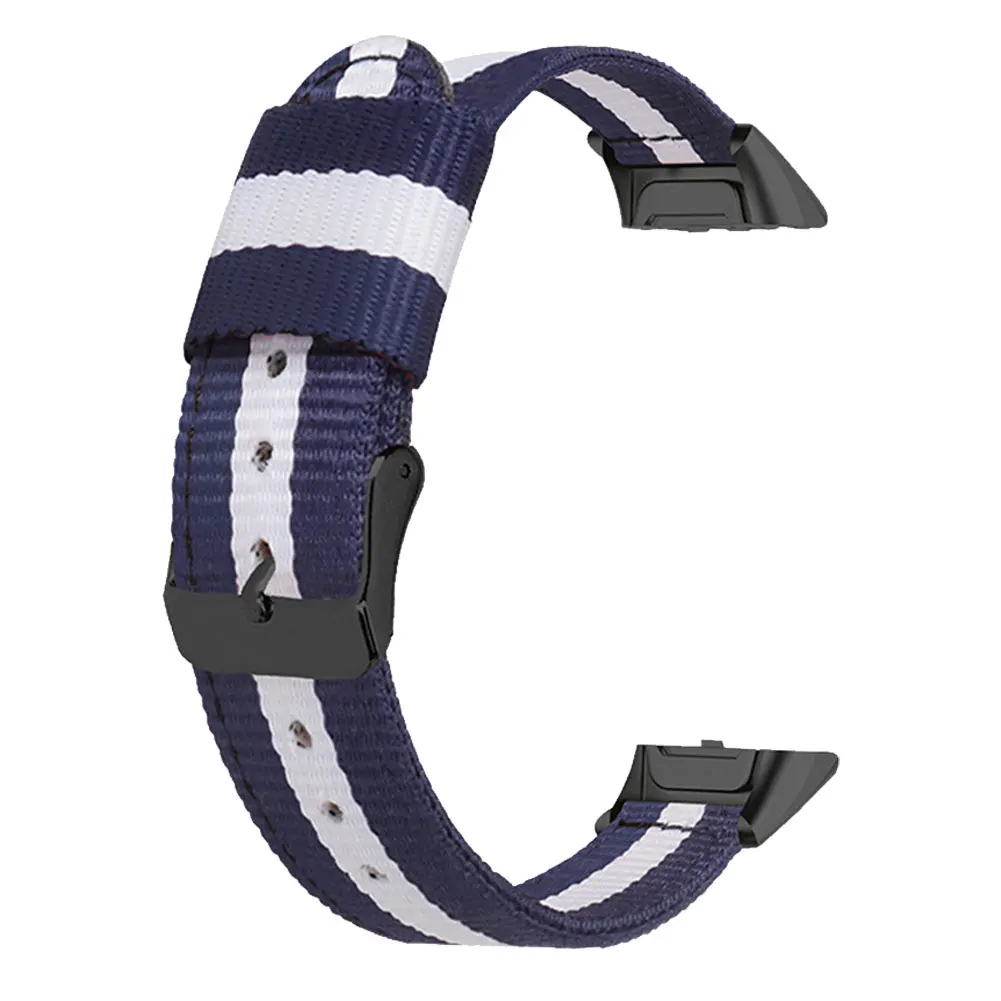 Мягкий нейлоновый материал спортивный ремешок для часов для samsung Galaxy Fit SM-R370 ремешок для часов полоса Печатный сменный Браслет