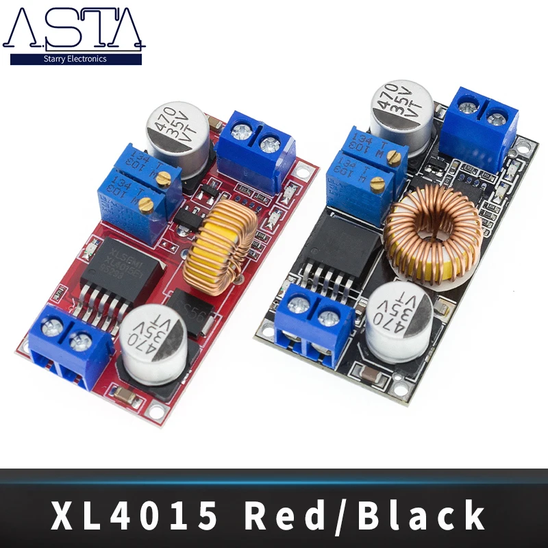 

5A DC to DC CC CV Lithium Battery Step down Charging Board Led Power Converter Lithium Charger Step Down Module hong XL4015 E1