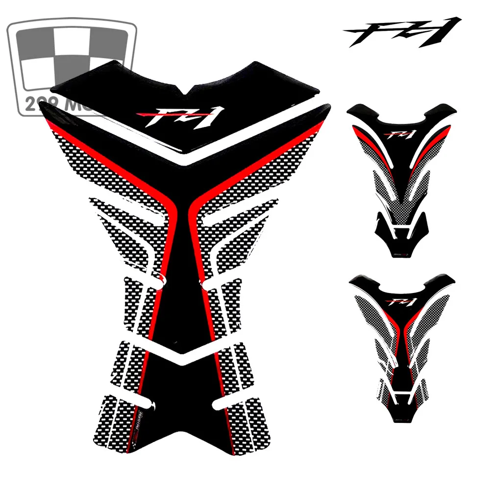 

3D Carbon-Look Motorcycle Tank Pad Protector Decal Stickers Case Cover forYamaha FZ1 FZ 1 FZ1N Tank