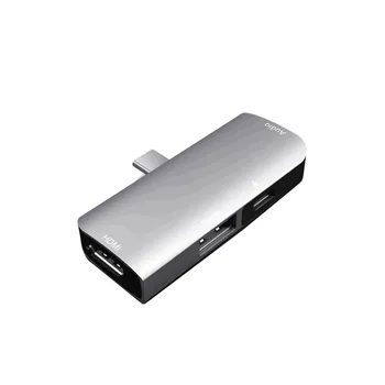 

4 in 1 Type C to HDMI pd docking station pd fast charging 4k HDMI Audio interface for iPad Pro 12.9-inch/11inch Wholesale 1028#2