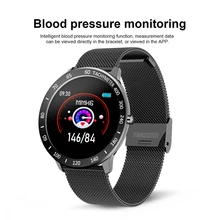 LIGE 2020 nowy inteligentny zegarek mężczyźni OLED kolorowy ekran tętno ciśnienie krwi tryb wielofunkcyjny smartwatch sportowy opaska monitorująca aktywność fizyczną tanie i dobre opinie CN (pochodzenie) Android Na nadgarstek Zgodna ze wszystkimi 128 MB Krokomierz Rejestrator aktywności fizycznej Rejestrator snu