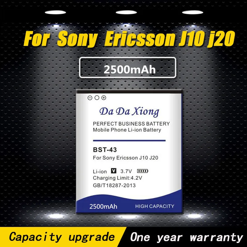 Новый высококачественный литий ионный аккумулятор 2500 мАч BST 43 для Sony Ericsson WT13I Yari