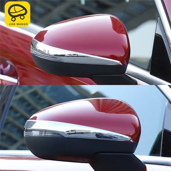 

CarManGo for Mersedes-benz A Class W177 V177 2019 Auto Car Side Rearview Mirror Sticker Cover Trim Chrome Exterior Accessories
